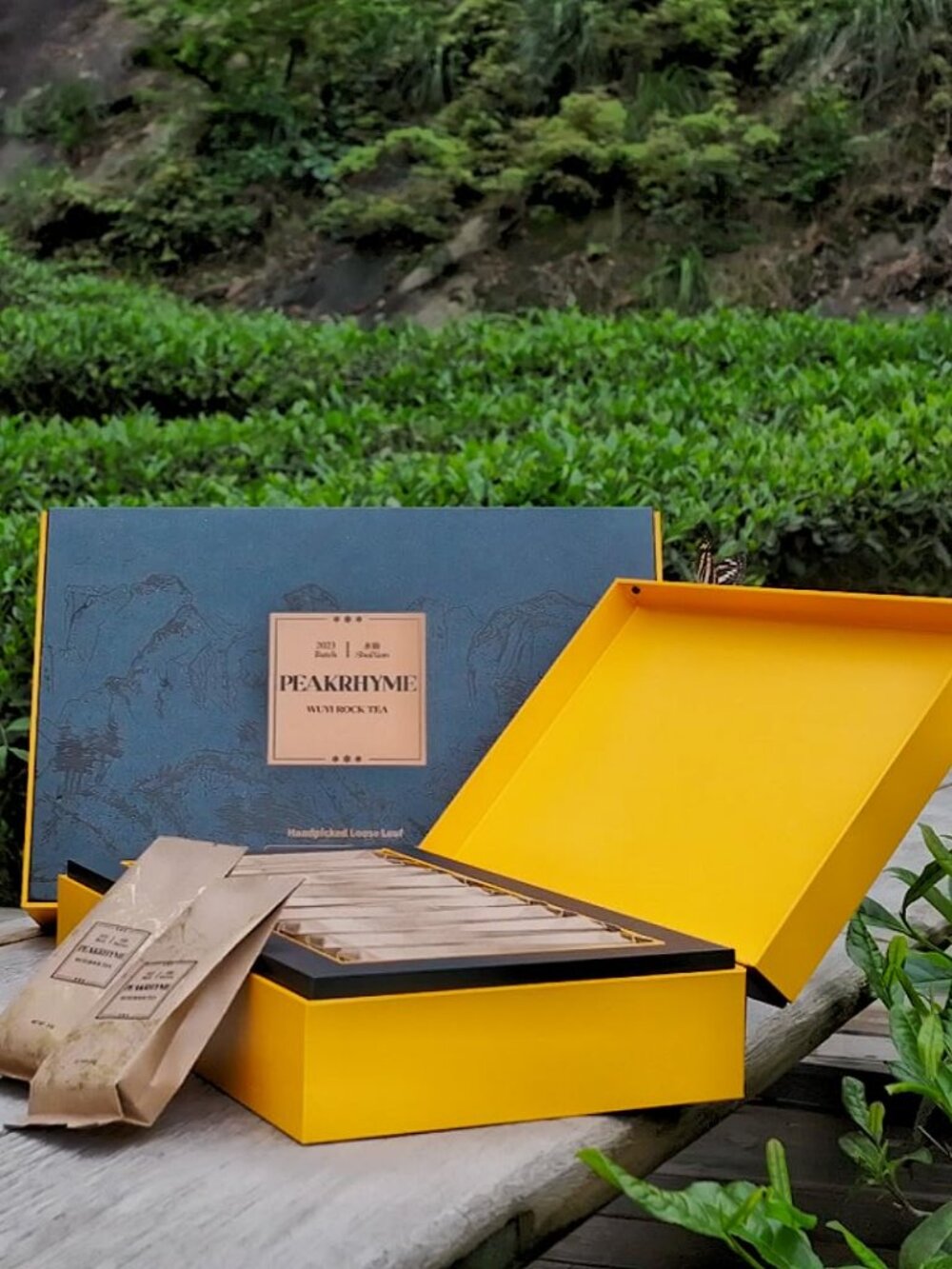 PeakRhyme Handpicked Gift Box Tea, Oolong Tea Box [Sealed], Wuyi Rock TeaShare